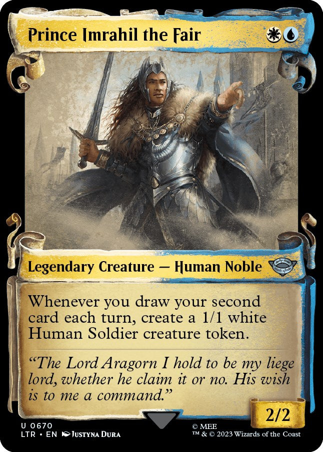 Prince Imrahil the Fair (Showcase Scrolls)