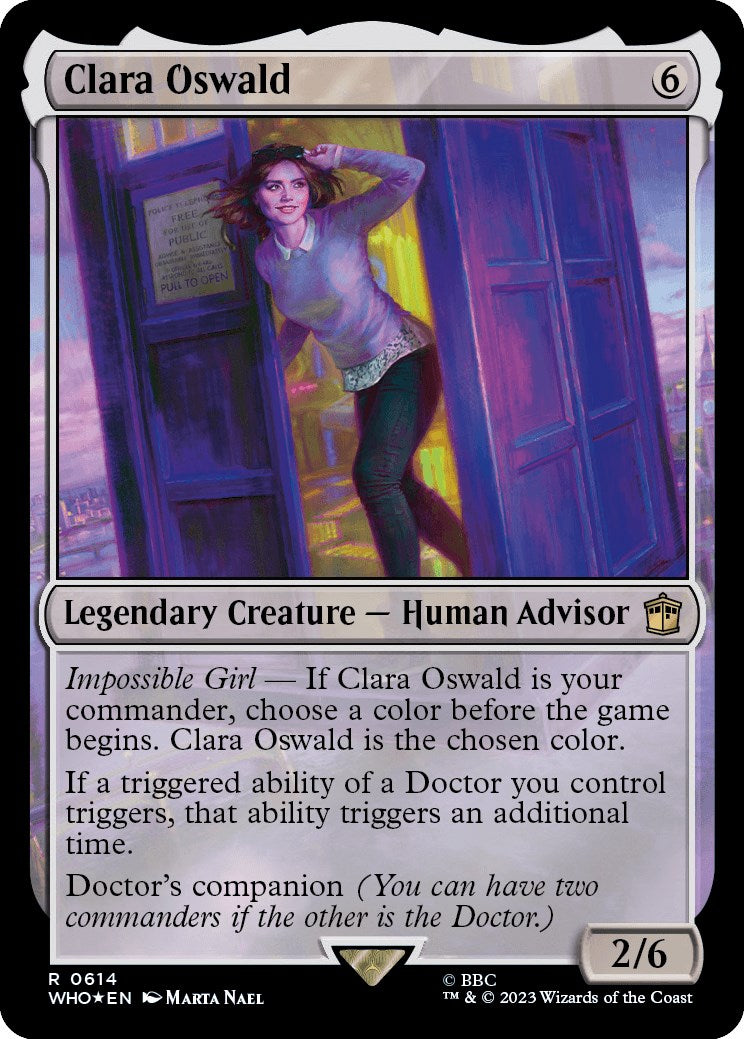Clara Oswald (Surge Foil)