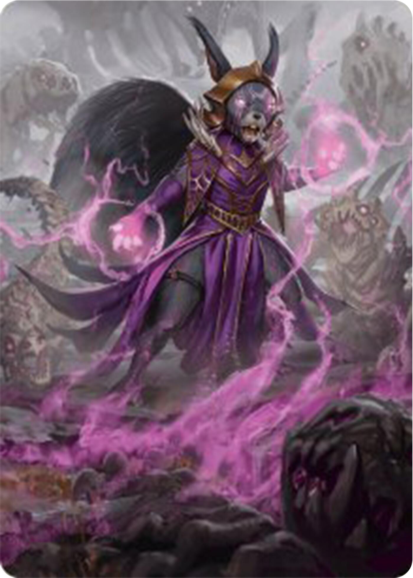 Liliana of the Dark Realms Art Card