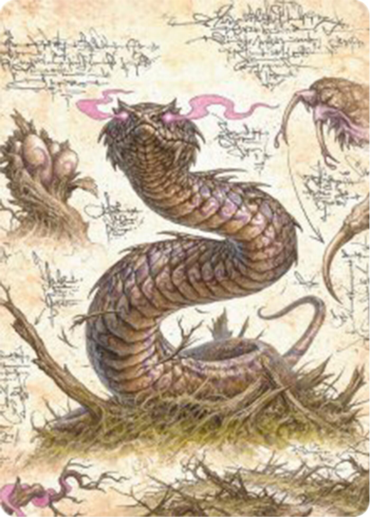 Rottenmouth Viper Art Card