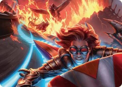 Outpace Oblivion Art Card