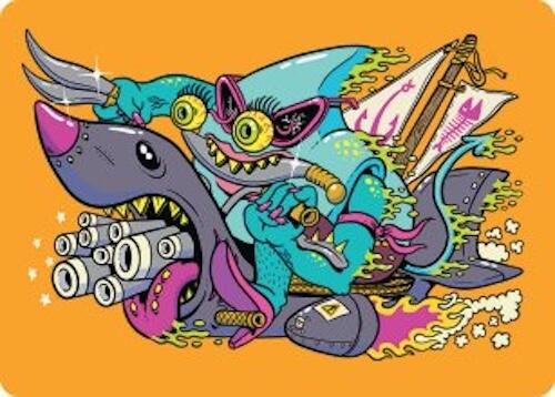 Fearless Swashbuckler Art Card