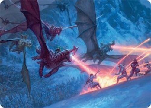 Dragonback Assault Art Card (22/54)