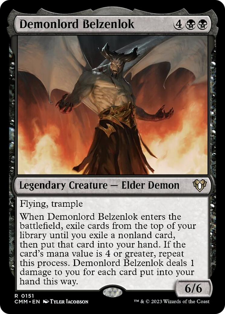 Demonlord Belzenlok [Commander Masters]