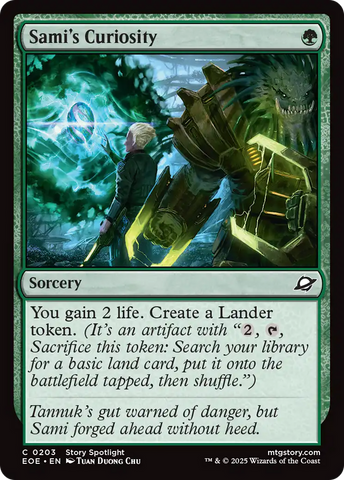 Sami's Curiosity [Edge of Eternities]