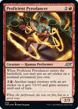 Proficient Pyrodancer (Galaxy Foil)