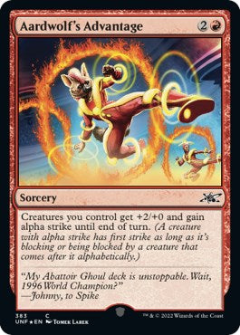 Aardwolf's Advantage (Galaxy Foil)