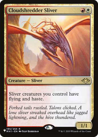 Cloudshredder Sliver (MH1) [The List]