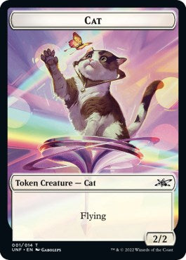 Cat // Food (11) Double-sided Token