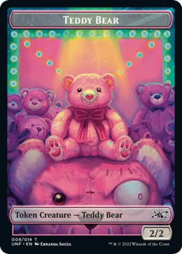 Teddy Bear // Treasure (013) Double-sided Token