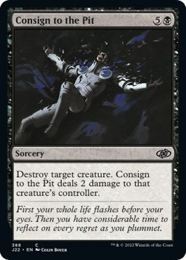 Consign to the Pit