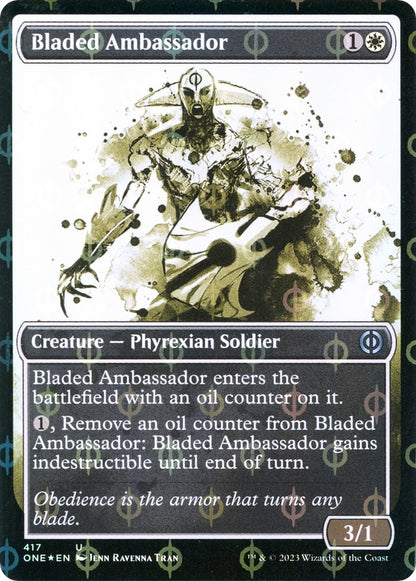 Bladed Ambassador (Showcase) (Step-and-Compleat Foil)