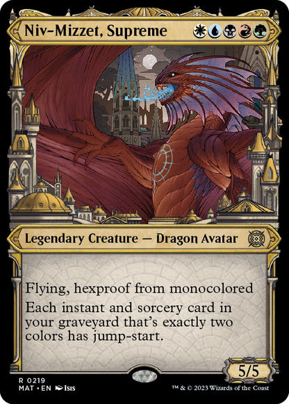 Niv-Mizzet, Supreme (Halo Foil)