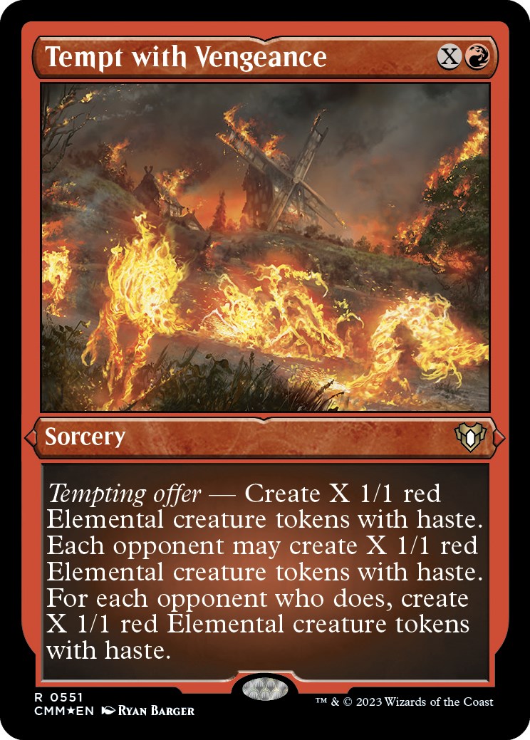 Tempt with Vengeance (Foil Etched)