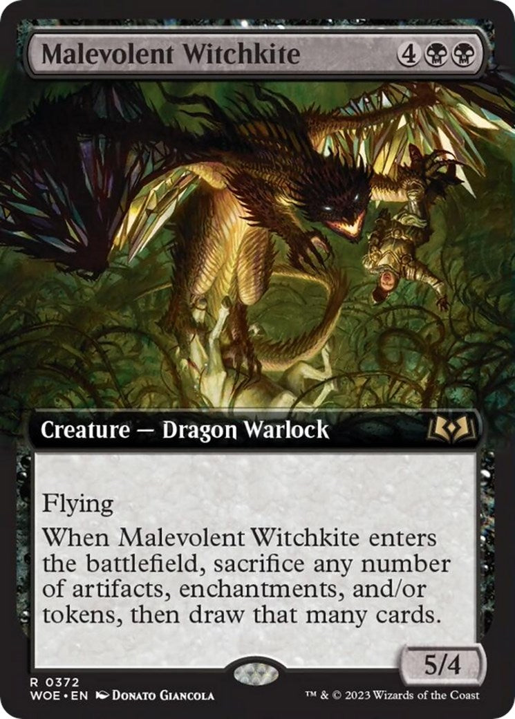 Malevolent Witchkite (Extended Art)