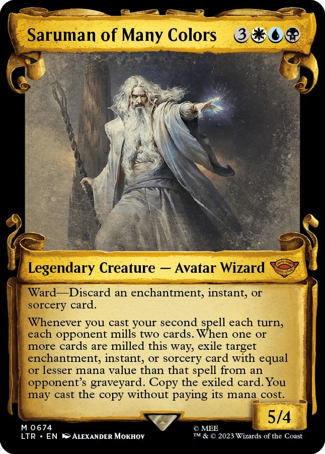 Saruman of Many Colors (Showcase Scrolls)