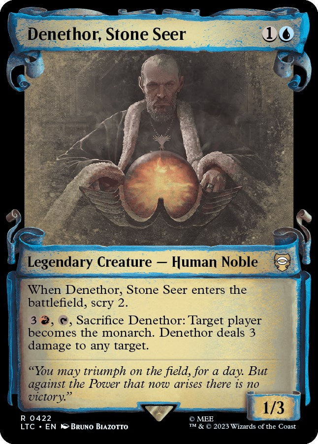 Denethor, Stone Seer (Showcase Scrolls)