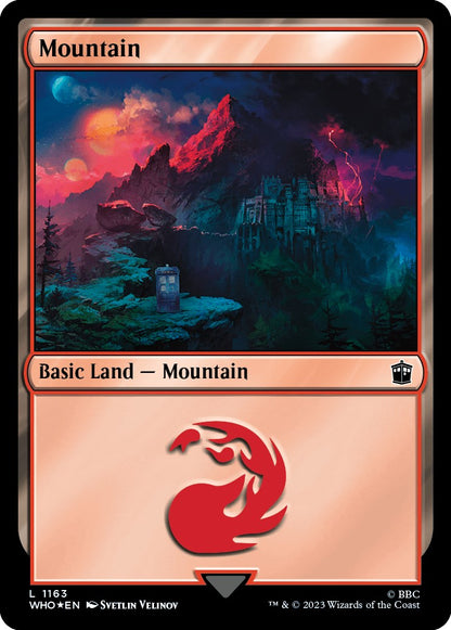 Mountain (1163) (Surge Foil)