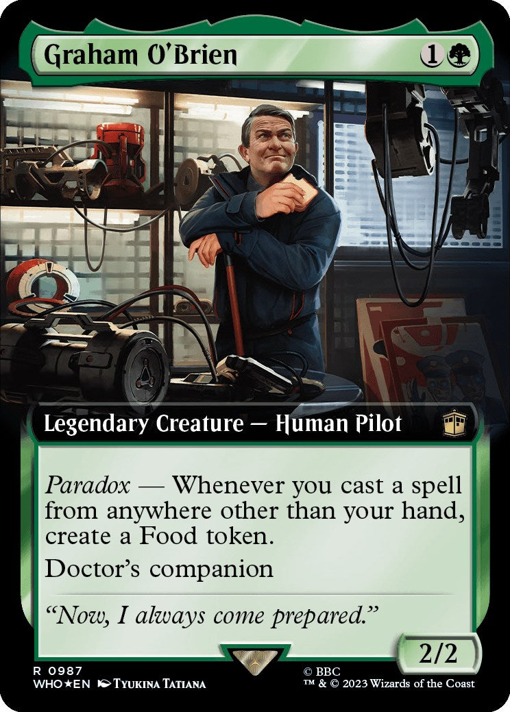 Graham O'Brien (Extended Art) (Surge Foil)