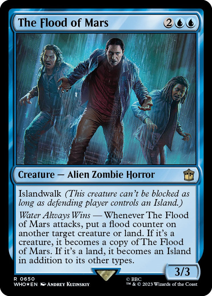 The Flood of Mars (Surge Foil)