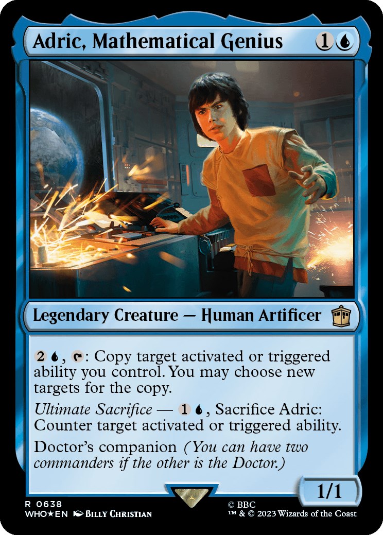 Adric, Mathematical Genius (Surge Foil)