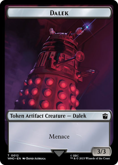 Dalek // Beast Double-Sided Token