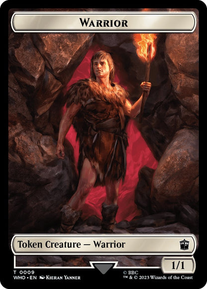 Warrior // Mark of the Rani Double-Sided Token