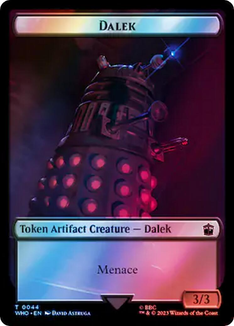 Dalek // Beast Double-Sided Token (Surge Foil)