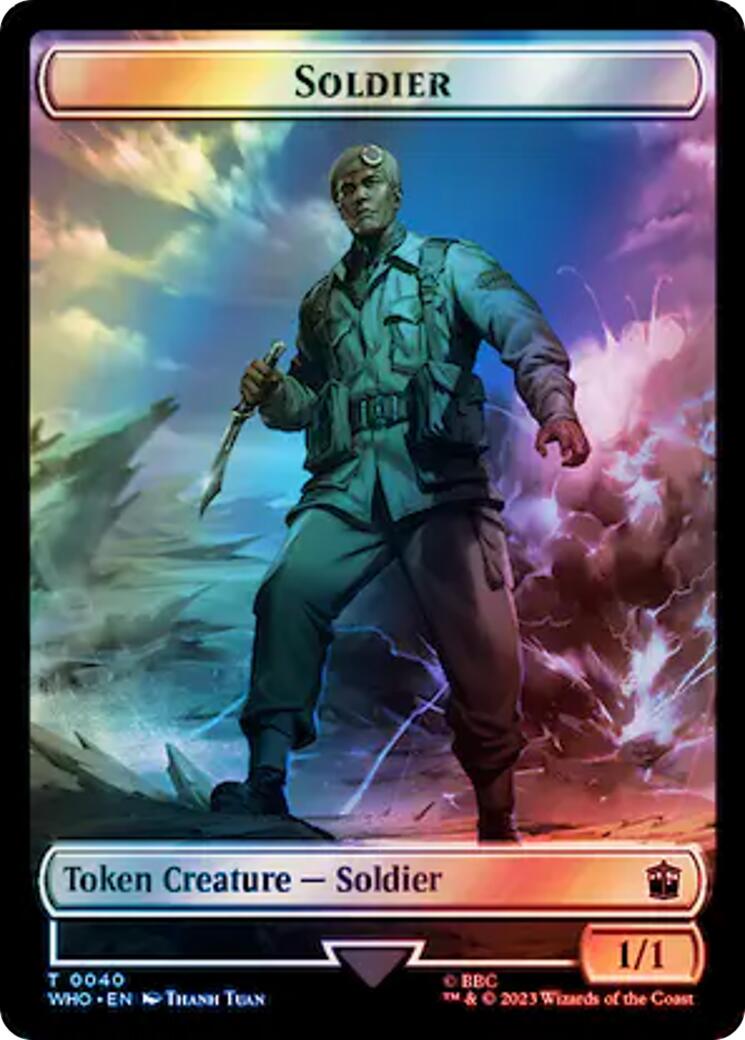 Soldier // Alien Insect Double-Sided Token (Surge Foil)
