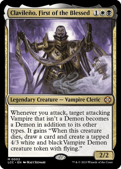 Clavileno, First of the Blessed