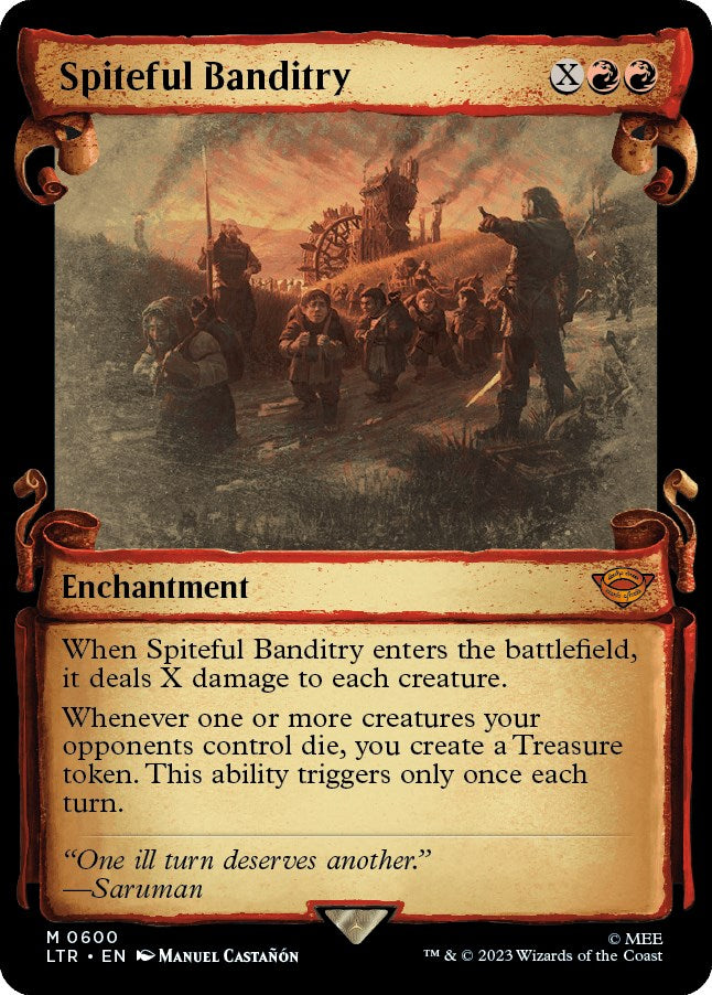 Spiteful Banditry (Showcase Scrolls)