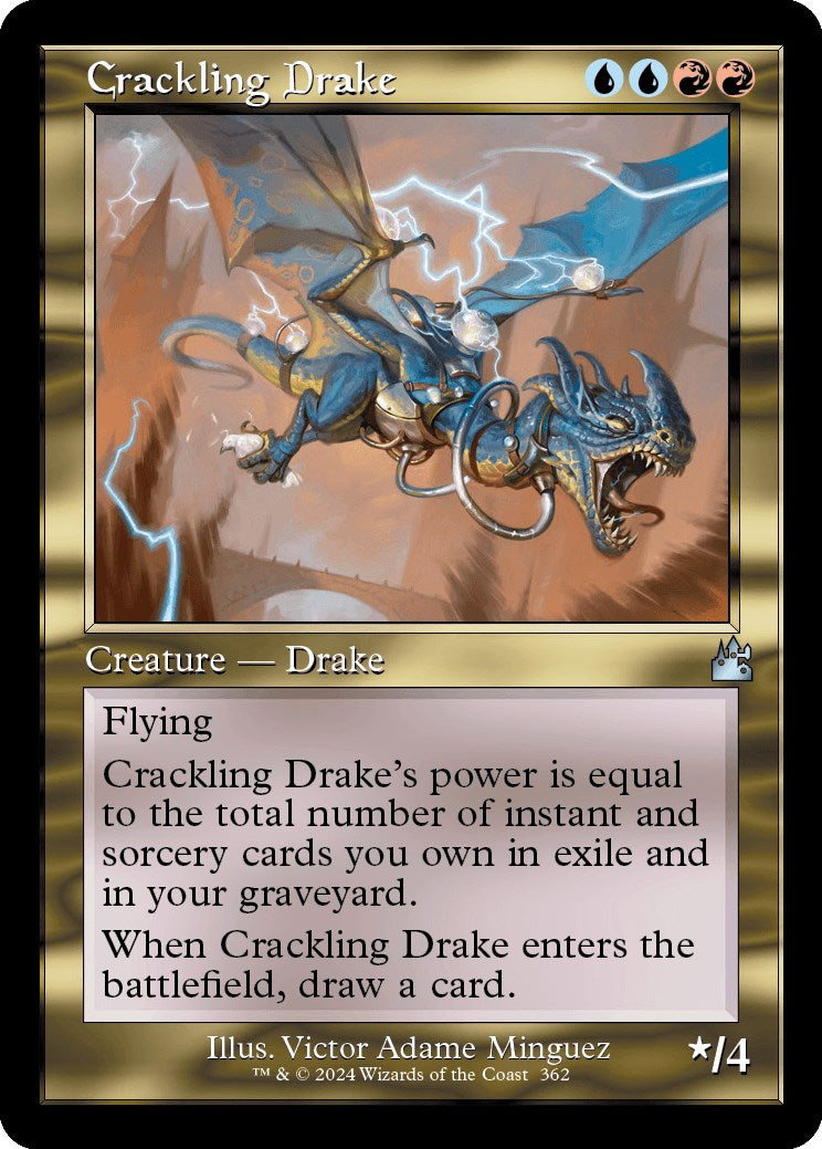 Crackling Drake (Retro Frame)