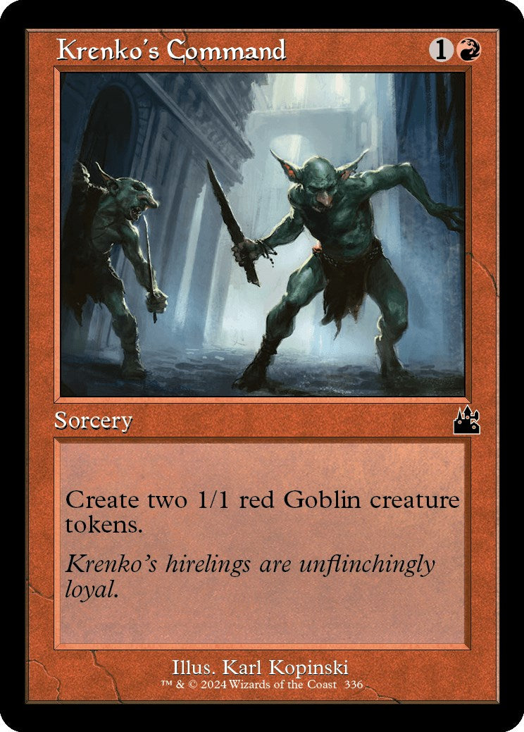 Krenko's Command (Retro Frame)