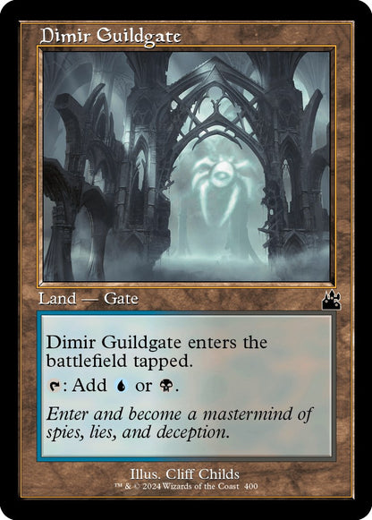 Dimir Guildgate (Retro Frame)