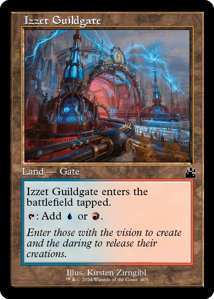 Izzet Guildgate (Retro Frame)