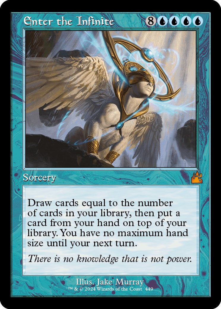 Enter the Infinite (Retro Frame)