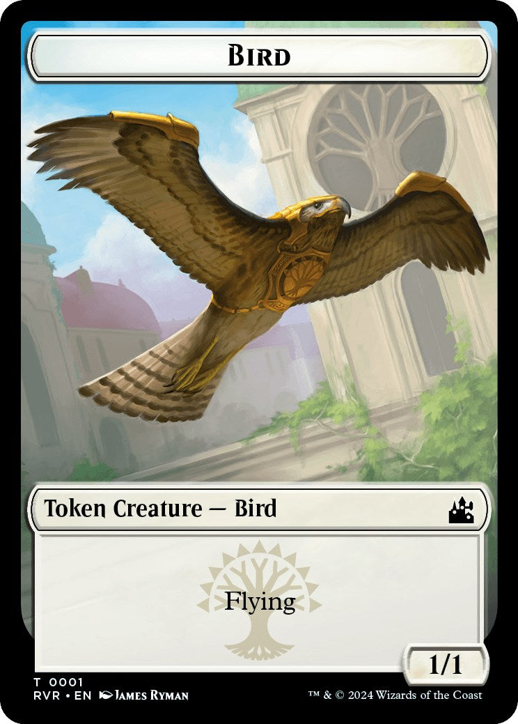 Bird // Spirit (0004) Double-Sided Token