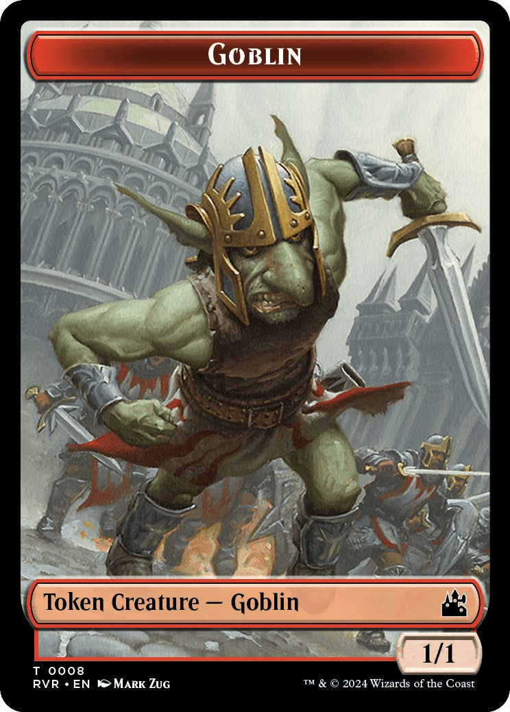 Goblin (0008) // Bird Illusion Double-Sided Token