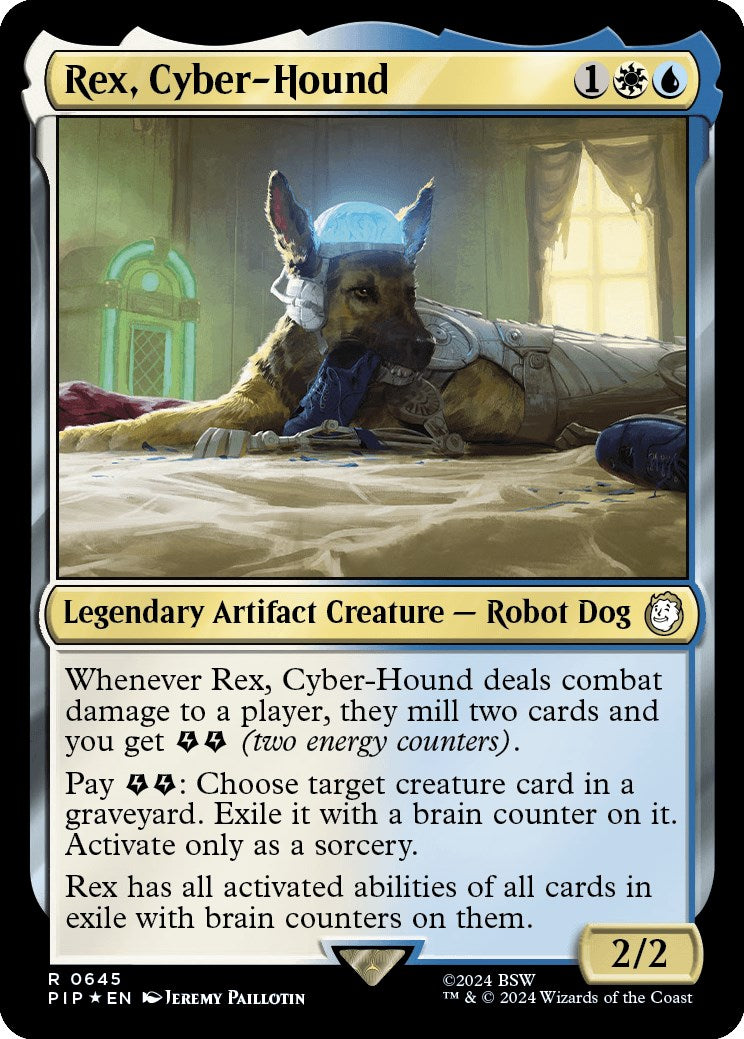 Rex, Cyber-Hound (Surge Foil)