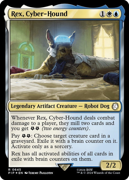 Rex, Cyber-Hound (Surge Foil)