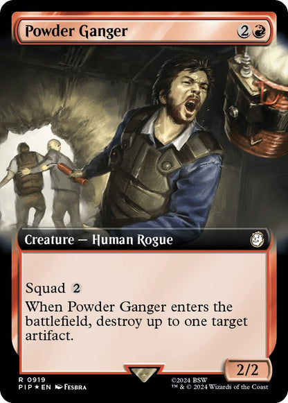 Powder Ganger (Extended Art) (Surge Foil)