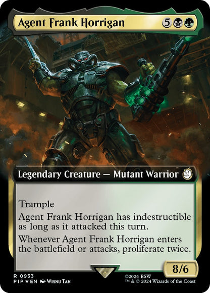 Agent Frank Horrigan (Extended Art) (Surge Foil)