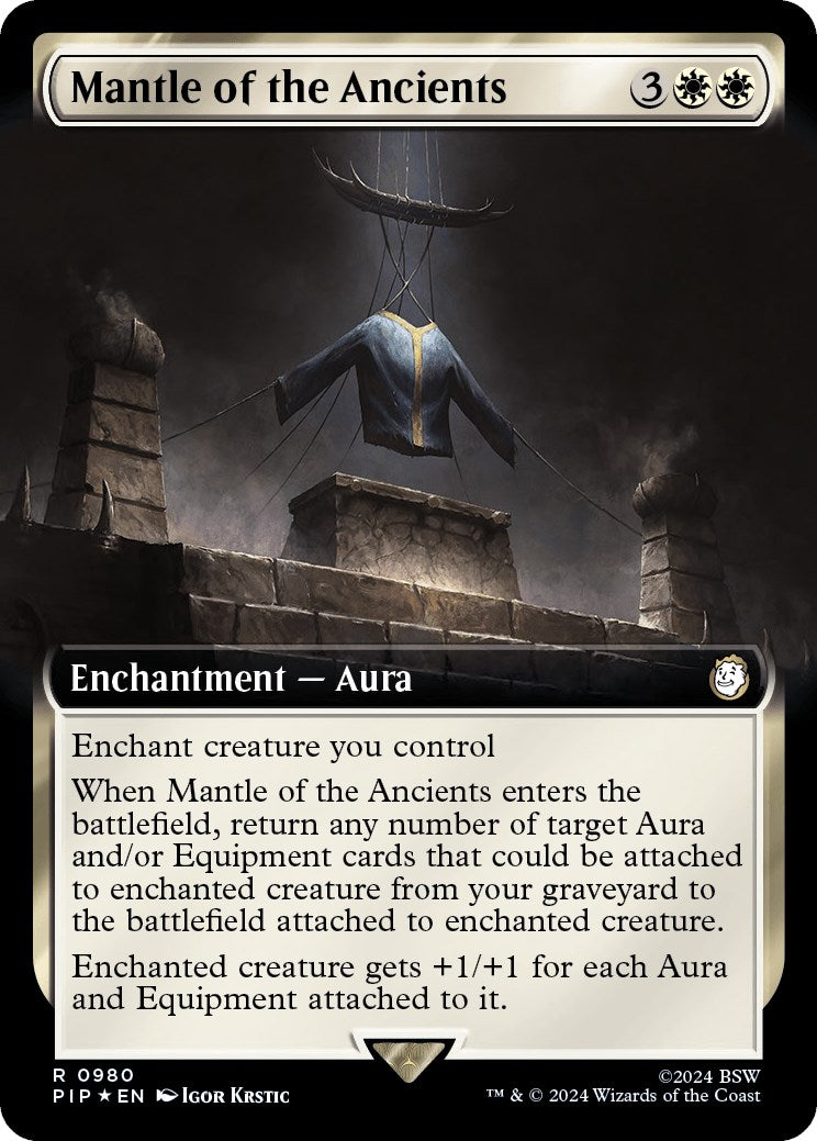 Mantle of the Ancients (Extended Art) (Surge Foil)
