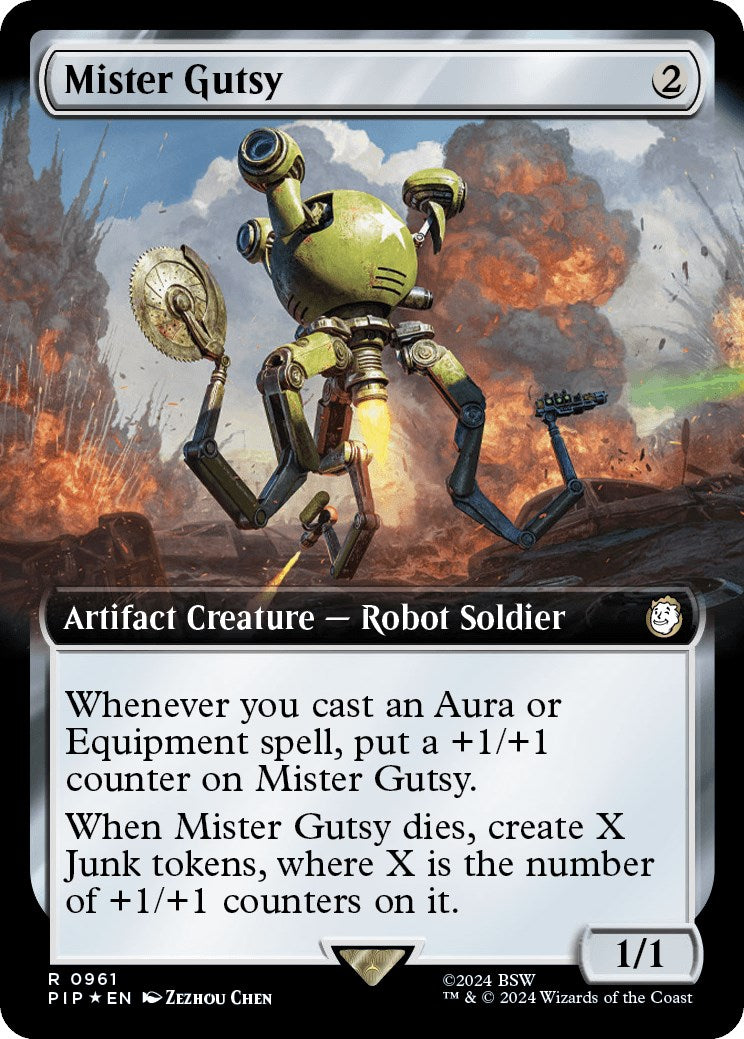 Mister Gutsy (Extended Art) (Surge Foil)