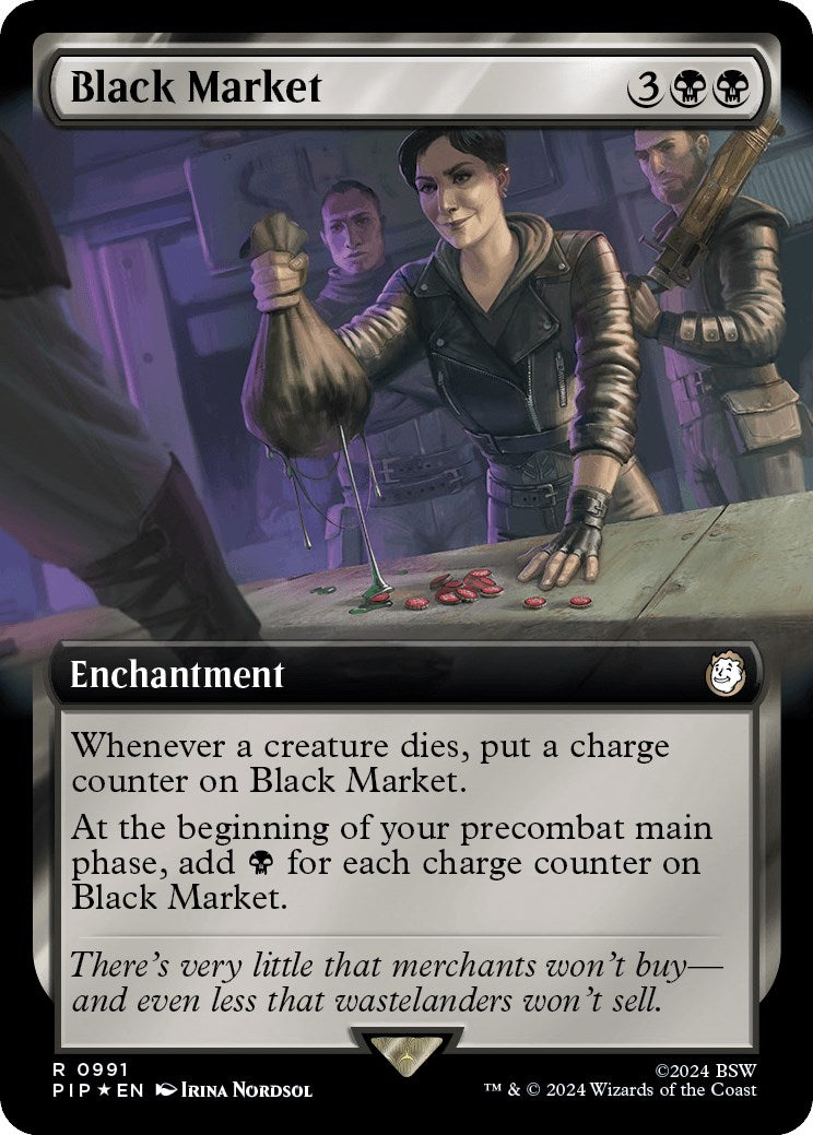 Black Market (Extended Art) (Surge Foil)