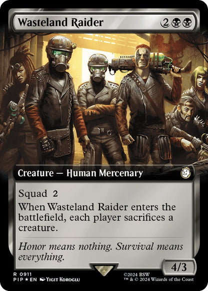 Wasteland Raider (Extended Art) (Surge Foil)