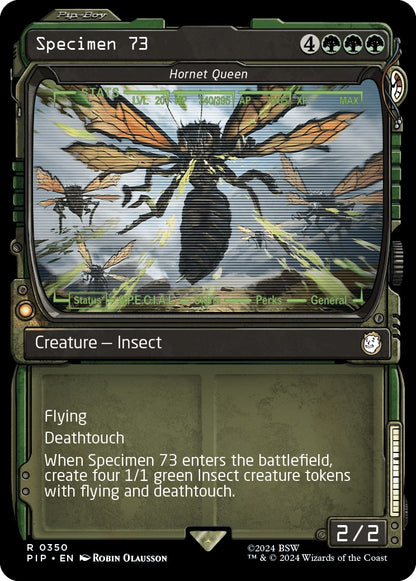 Specimen 73 - Hornet Queen (Showcase)