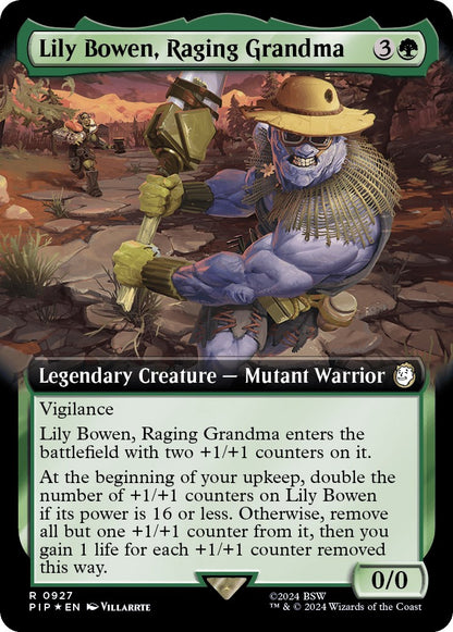 Lily Bowen, Raging Grandma (Extended Art) (Surge Foil)