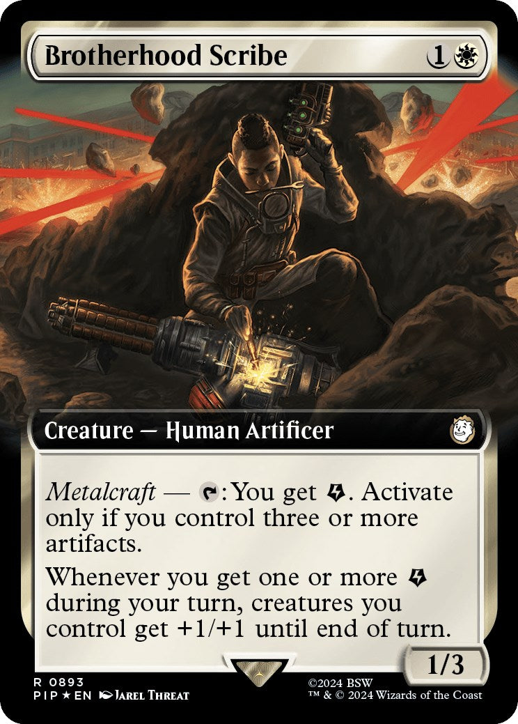 Brotherhood Scribe (Extended Art) (Surge Foil)