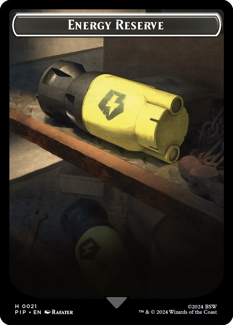 Energy Reserve // Wasteland Survival Guide Double-Sided Token